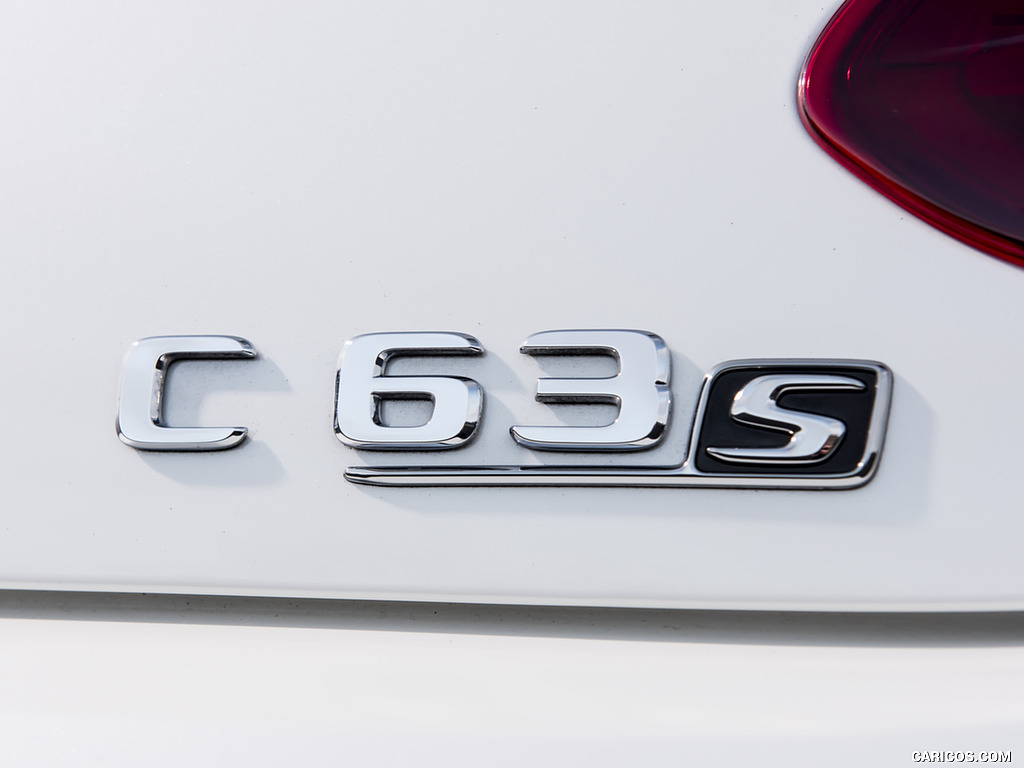 2017 Mercedes-AMG C63 S Cabriolet (UK-Spec) - Badge