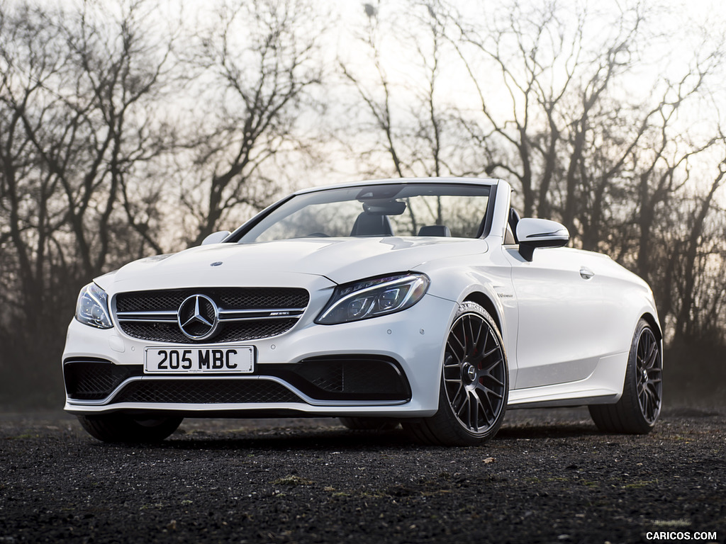 2017 Mercedes-AMG C63 S Cabriolet (UK-Spec) - Front Three-Quarter