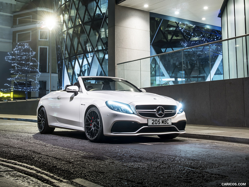 2017 Mercedes-AMG C63 S Cabriolet (UK-Spec) - Front Three-Quarter