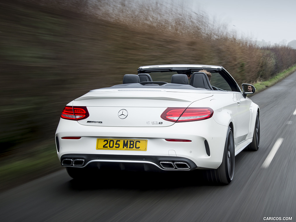 2017 Mercedes-AMG C63 S Cabriolet (UK-Spec) - Rear