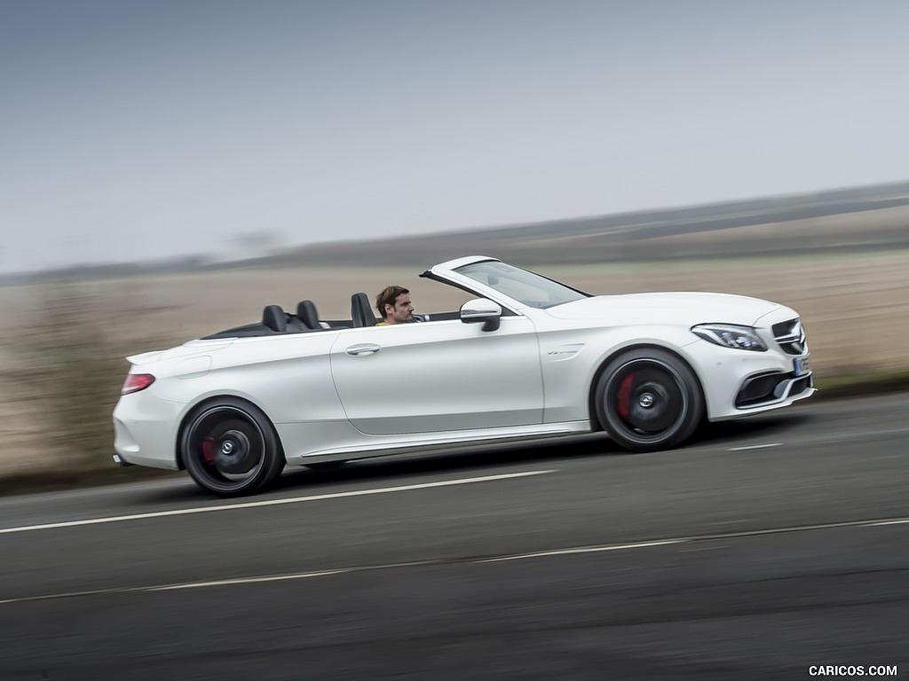 2017 Mercedes-AMG C63 S Cabriolet (UK-Spec) - Side