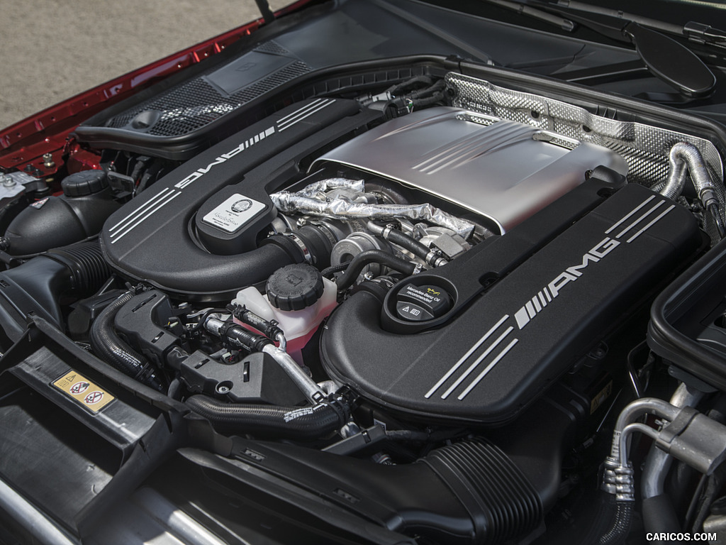 2017 Mercedes-AMG C63 S Cabriolet (US-Spec) - Engine