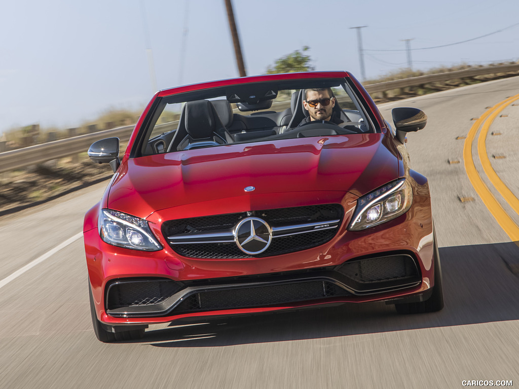 2017 Mercedes-AMG C63 S Cabriolet (US-Spec) - Front