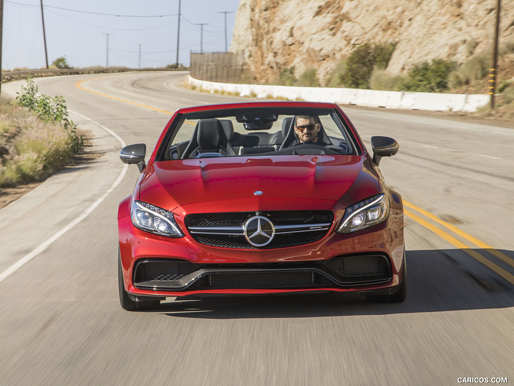 2017 Mercedes-AMG C63 S Cabriolet (US-Spec) - Front