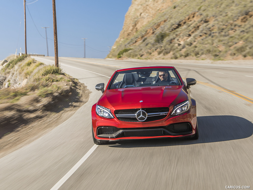 2017 Mercedes-AMG C63 S Cabriolet (US-Spec) - Front