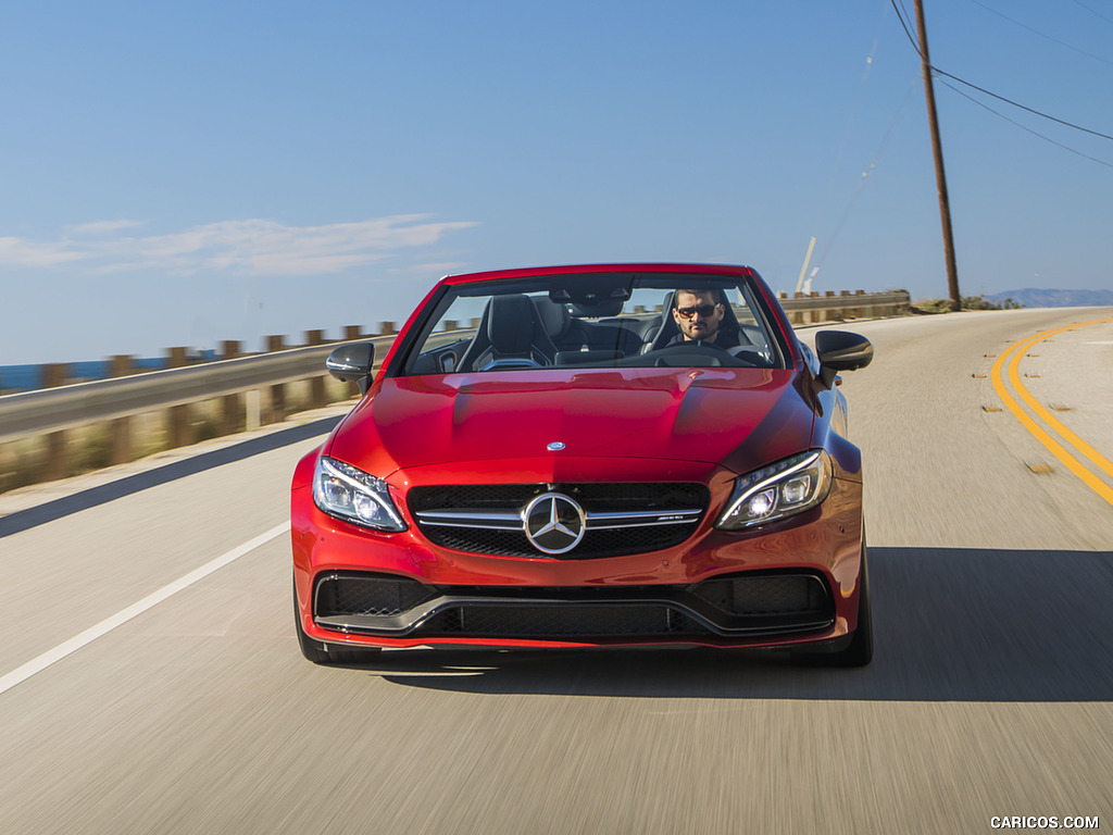 2017 Mercedes-AMG C63 S Cabriolet (US-Spec) - Front