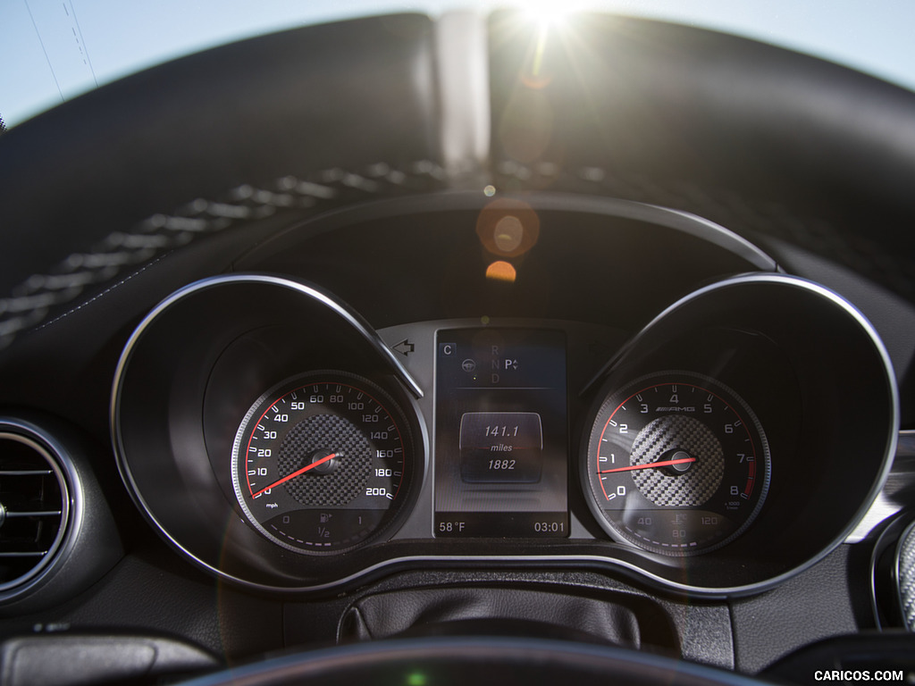 2017 Mercedes-AMG C63 S Cabriolet (US-Spec) - Instrument Cluster