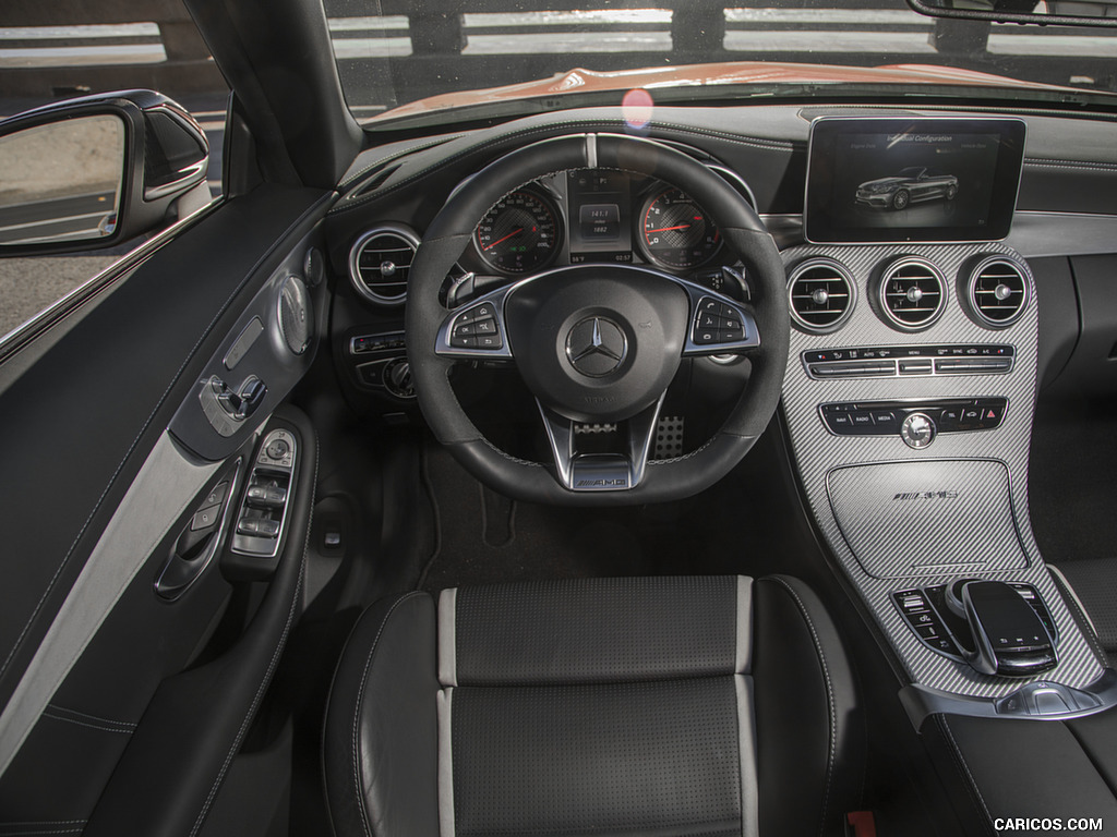 2017 Mercedes-AMG C63 S Cabriolet (US-Spec) - Interior, Cockpit