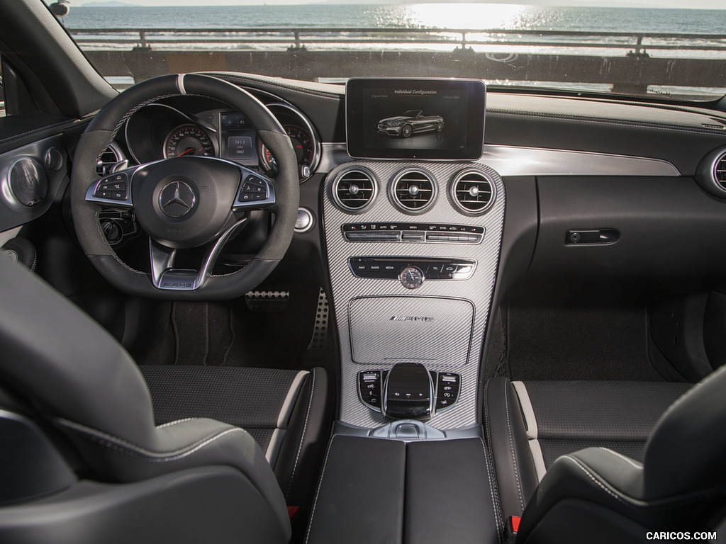 2017 Mercedes-AMG C63 S Cabriolet (US-Spec) - Interior, Cockpit