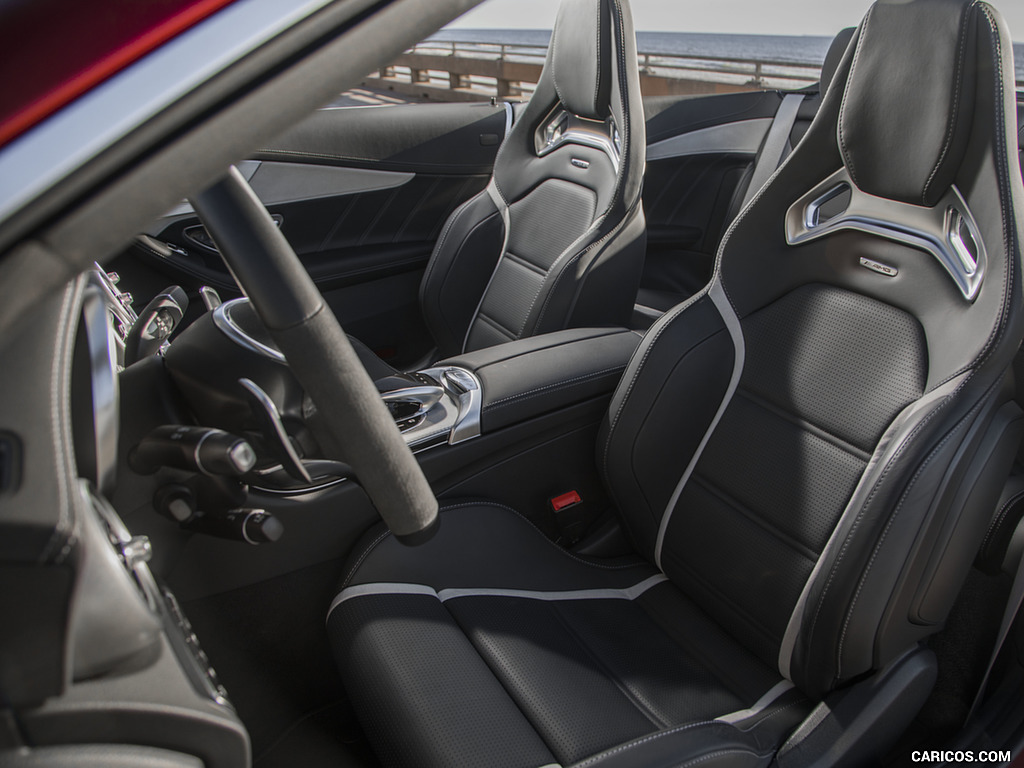 2017 Mercedes-AMG C63 S Cabriolet (US-Spec) - Interior, Front Seats