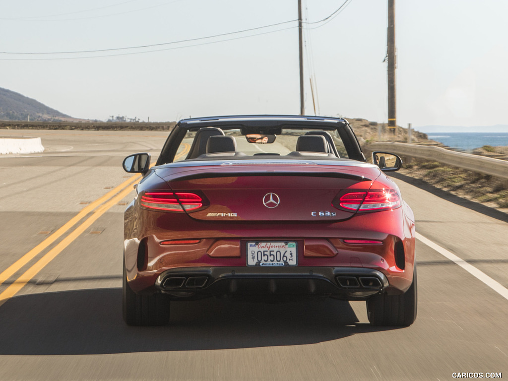 2017 Mercedes-AMG C63 S Cabriolet (US-Spec) - Rear