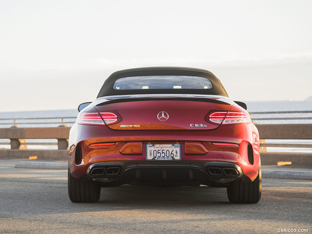 2017 Mercedes-AMG C63 S Cabriolet (US-Spec) - Rear