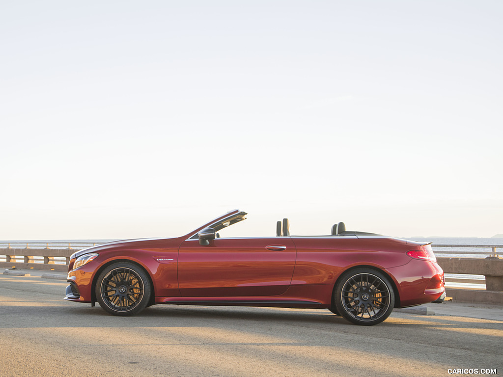 2017 Mercedes-AMG C63 S Cabriolet (US-Spec) - Side