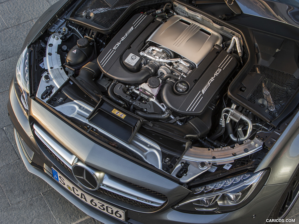 2017 Mercedes-AMG C63 S Cabriolet - Engine