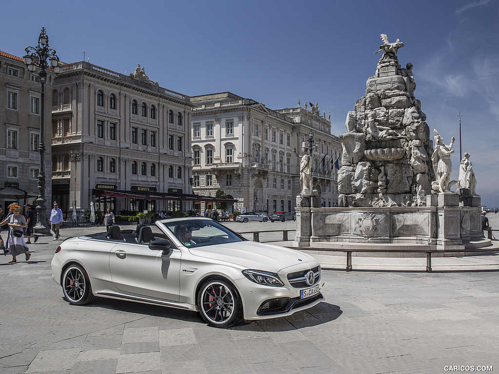 2017 Mercedes-AMG C63 S Cabriolet - Front Three-Quarter