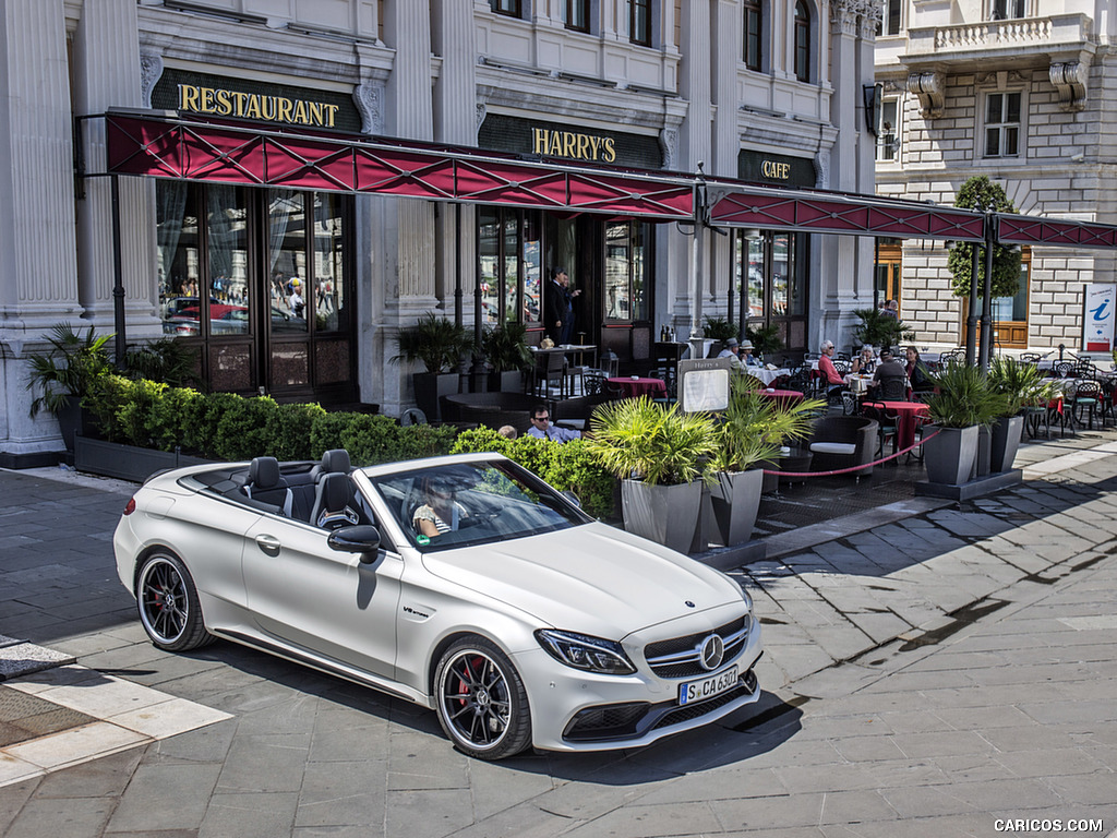 2017 Mercedes-AMG C63 S Cabriolet - Front Three-Quarter