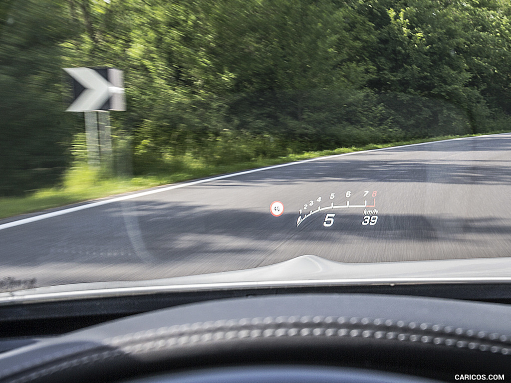 2017 Mercedes-AMG C63 S Cabriolet - Interior, Head-Up Display