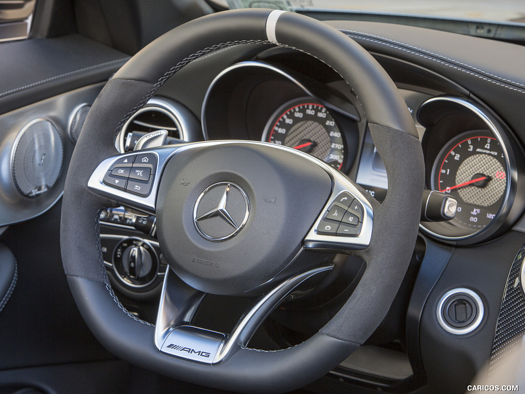 2017 Mercedes-AMG C63 S Cabriolet - Interior, Steering Wheel