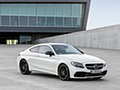 2017 Mercedes-AMG C63 S Coupe (Designo Diamond White Bright with Night Package) - Front