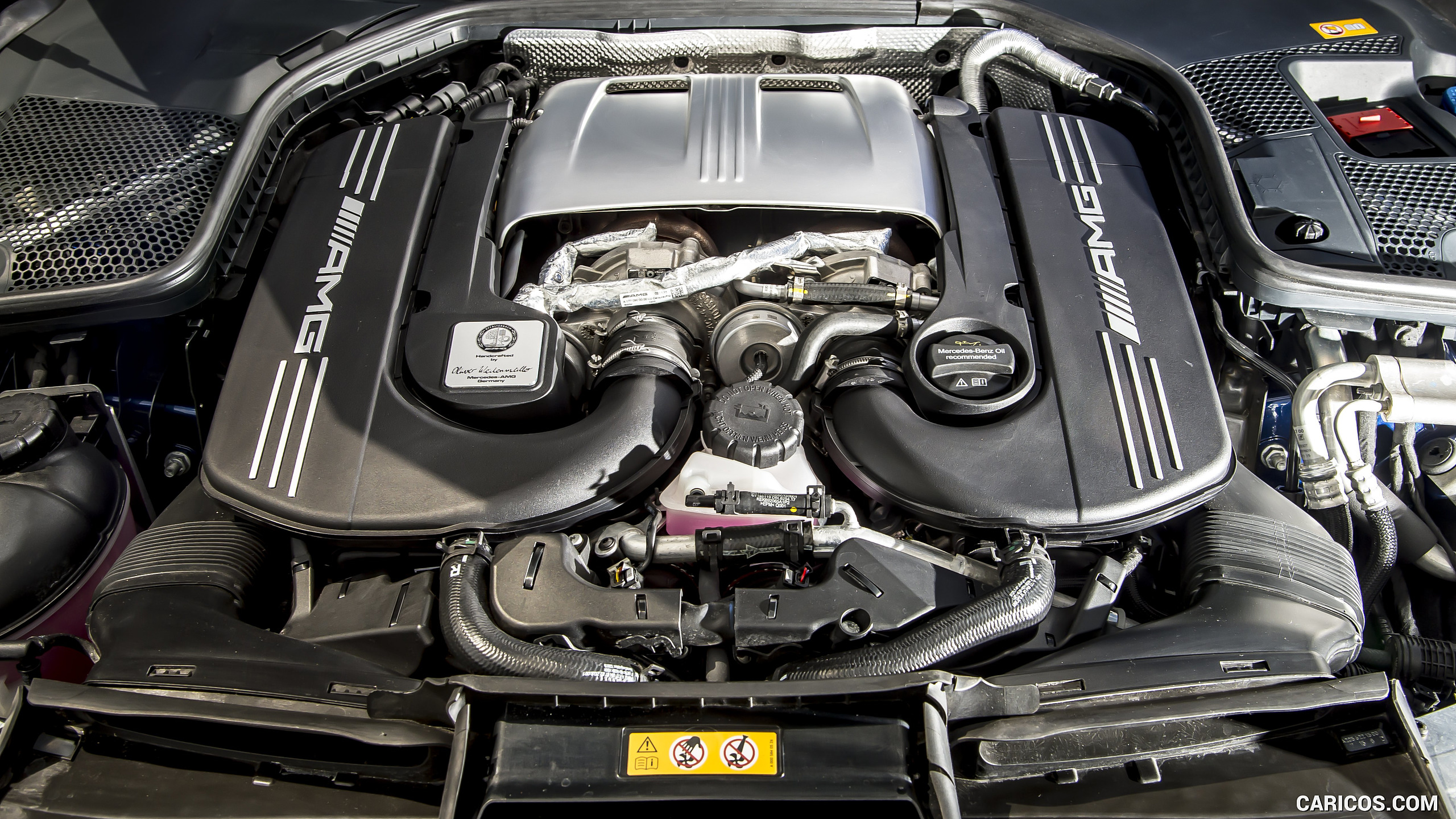 2017 Mercedes-AMG C63 S Coupe (UK-Spec) - Engine, #47 of 52