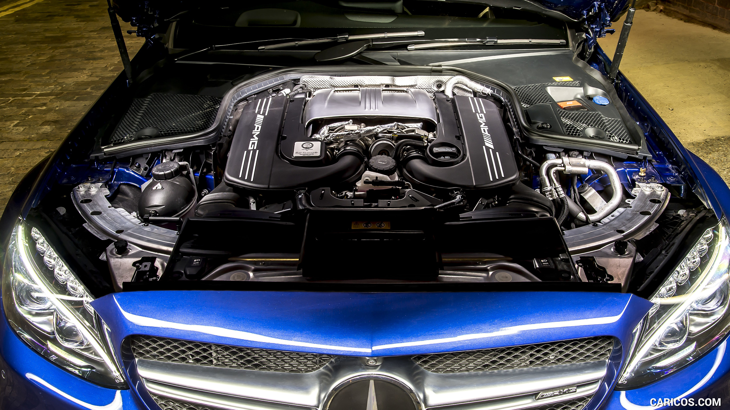 2017 Mercedes-AMG C63 S Coupe (UK-Spec) - Engine, #48 of 52