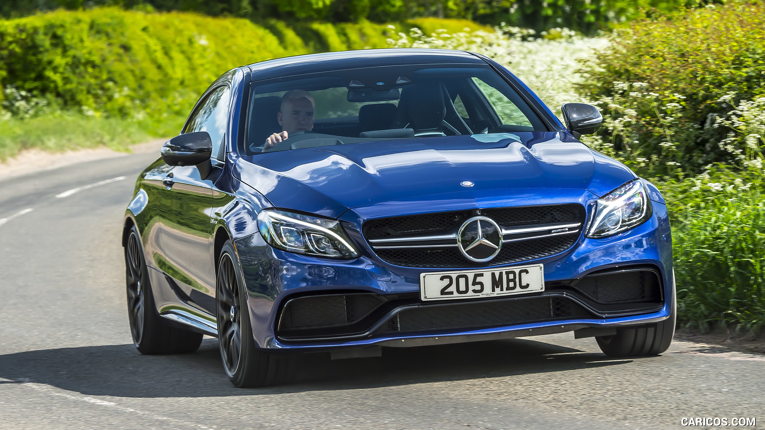 2017 Mercedes-AMG C63 S Coupe (UK-Spec) - Front, #1 of 52