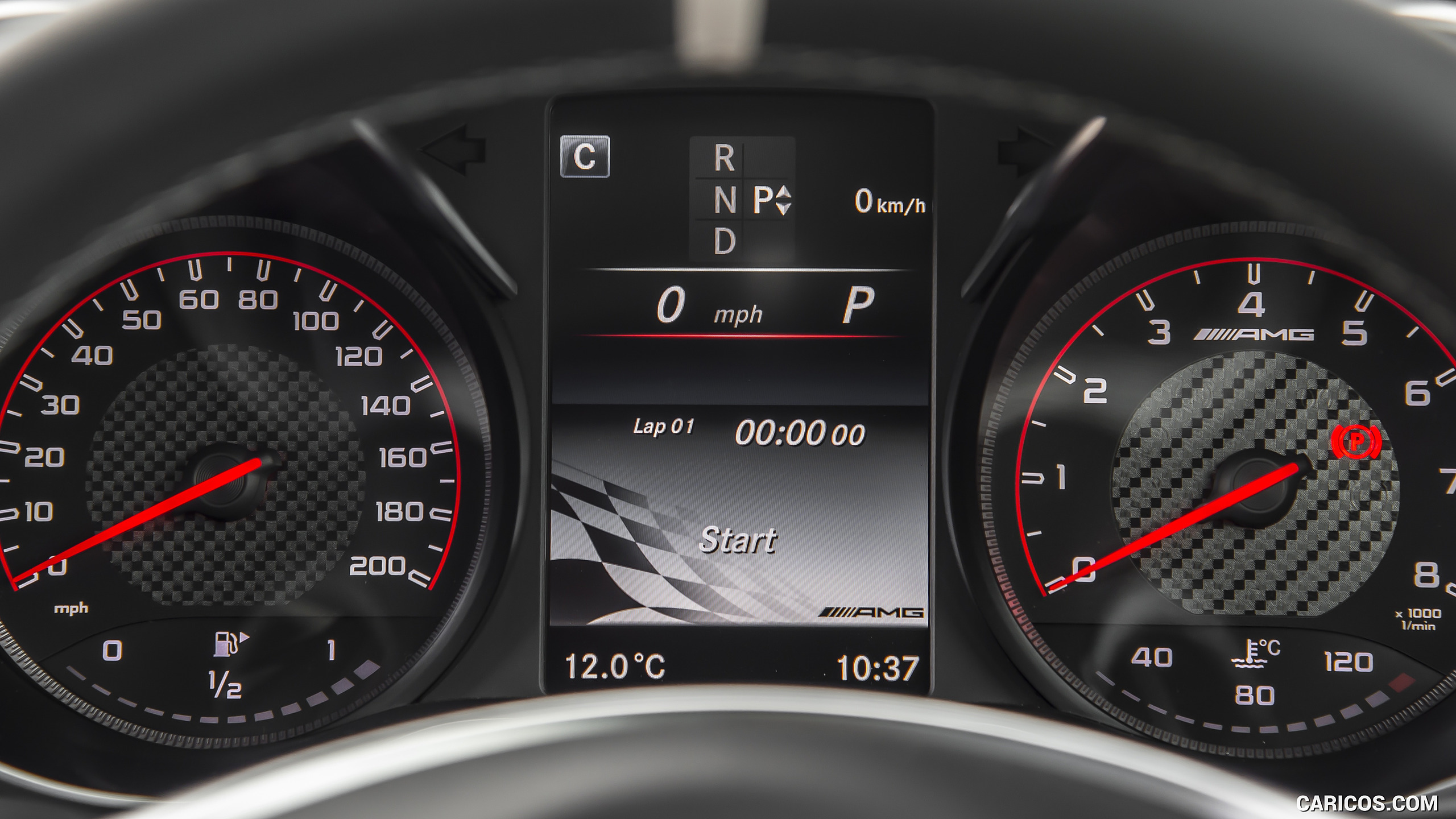 2017 Mercedes-AMG C63 S Coupe (UK-Spec) - Instrument Cluster, #36 of 52