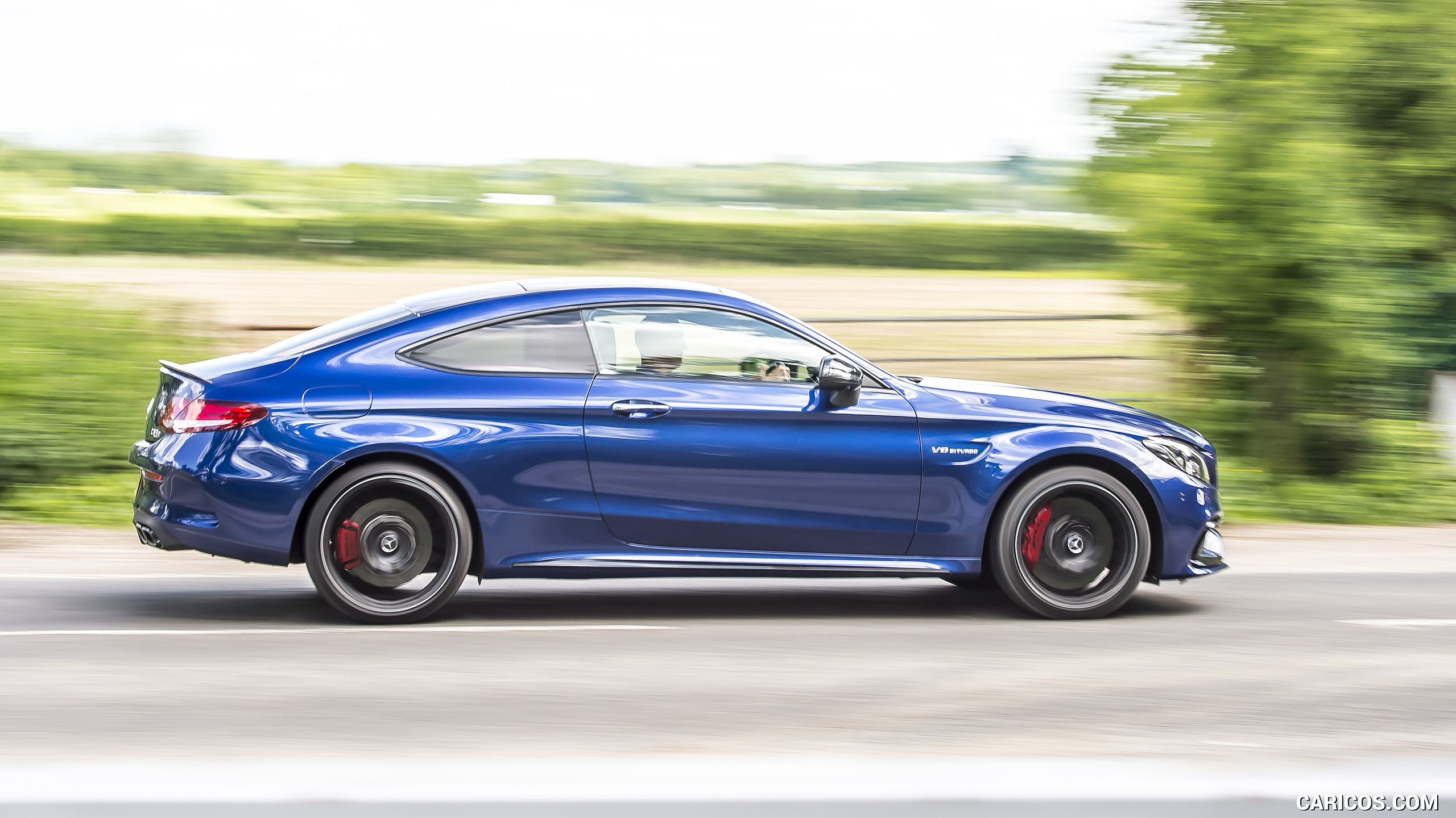 2017 Mercedes-AMG C63 S Coupe (UK-Spec) - Side, #12 of 52
