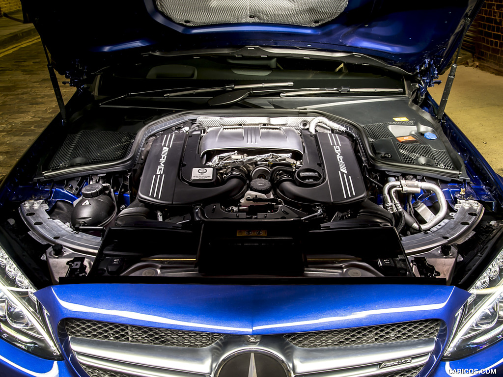 2017 Mercedes-AMG C63 S Coupe (UK-Spec) - Engine