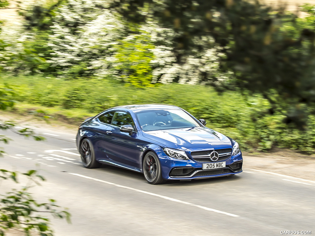 2017 Mercedes-AMG C63 S Coupe (UK-Spec) - Front Three-Quarter