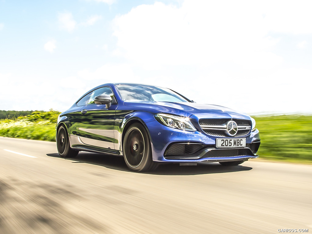 2017 Mercedes-AMG C63 S Coupe (UK-Spec) - Front Three-Quarter