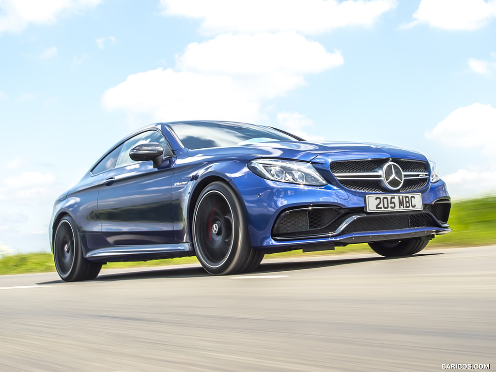 2017 Mercedes-AMG C63 S Coupe (UK-Spec) - Front Three-Quarter