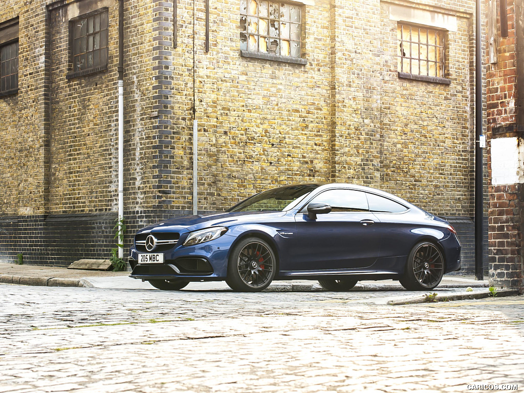 2017 Mercedes-AMG C63 S Coupe (UK-Spec) - Front Three-Quarter