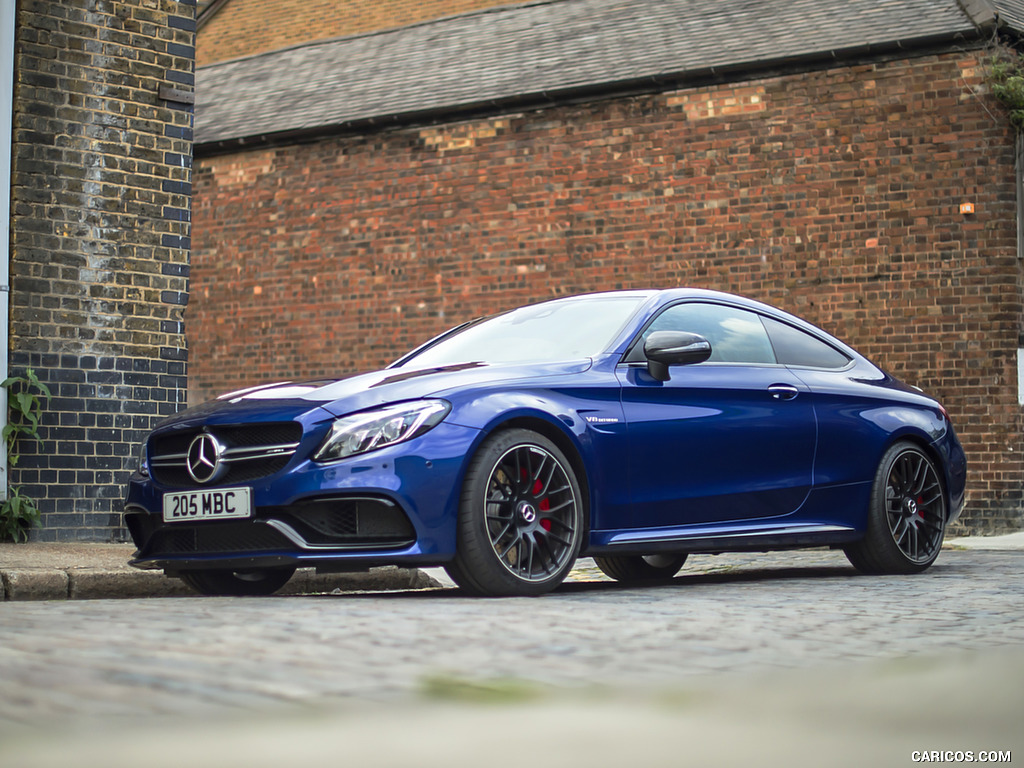 2017 Mercedes-AMG C63 S Coupe (UK-Spec) - Front Three-Quarter