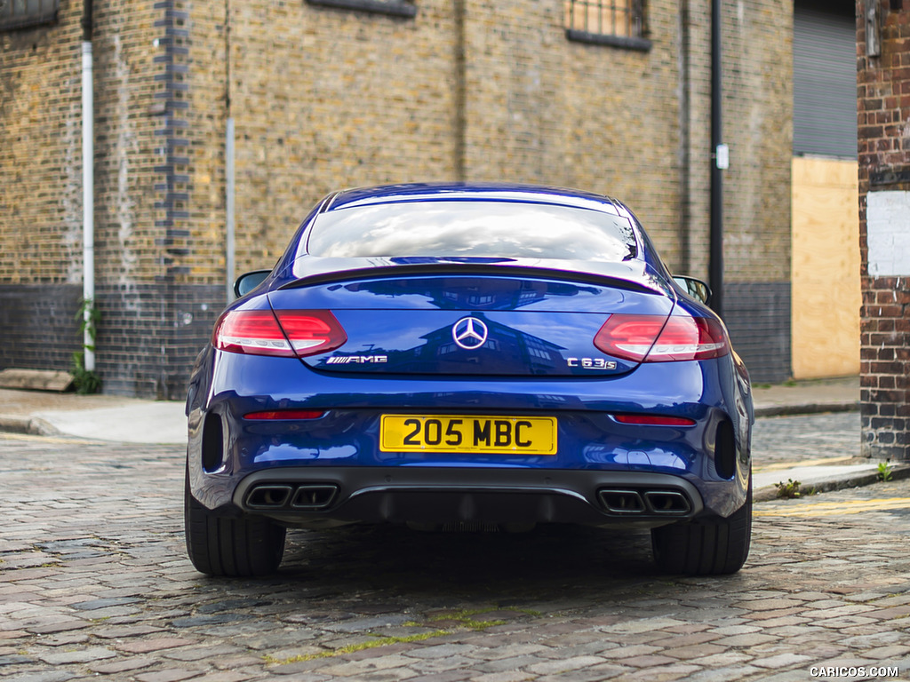 2017 Mercedes-AMG C63 S Coupe (UK-Spec) - Rear