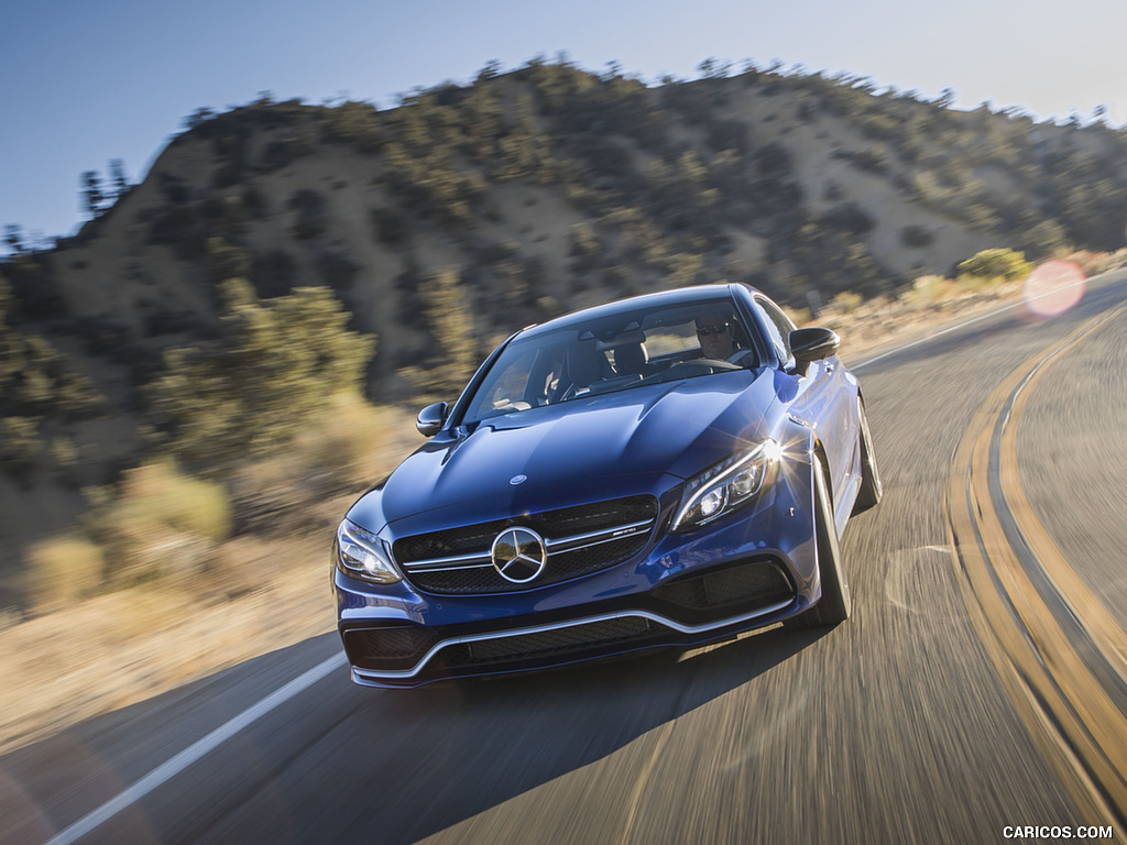 2017 Mercedes-AMG C63 S Coupe (US-Spec) - Front