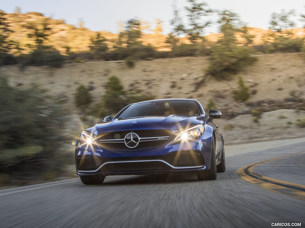 2017 Mercedes-AMG C63 S Coupe (US-Spec) - Front