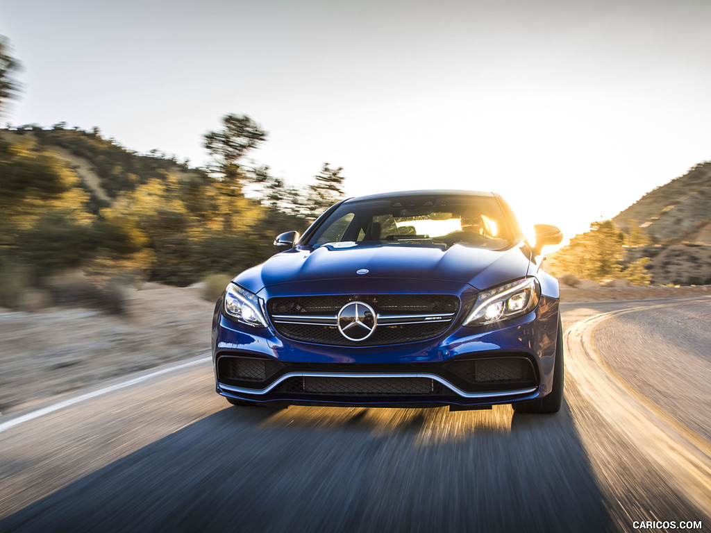 2017 Mercedes-AMG C63 S Coupe (US-Spec) - Front