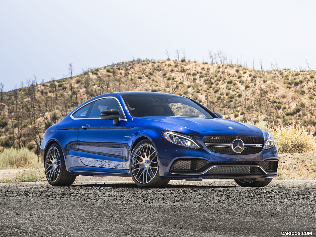 2017 Mercedes-AMG C63 S Coupe (US-Spec) - Front Three-Quarter