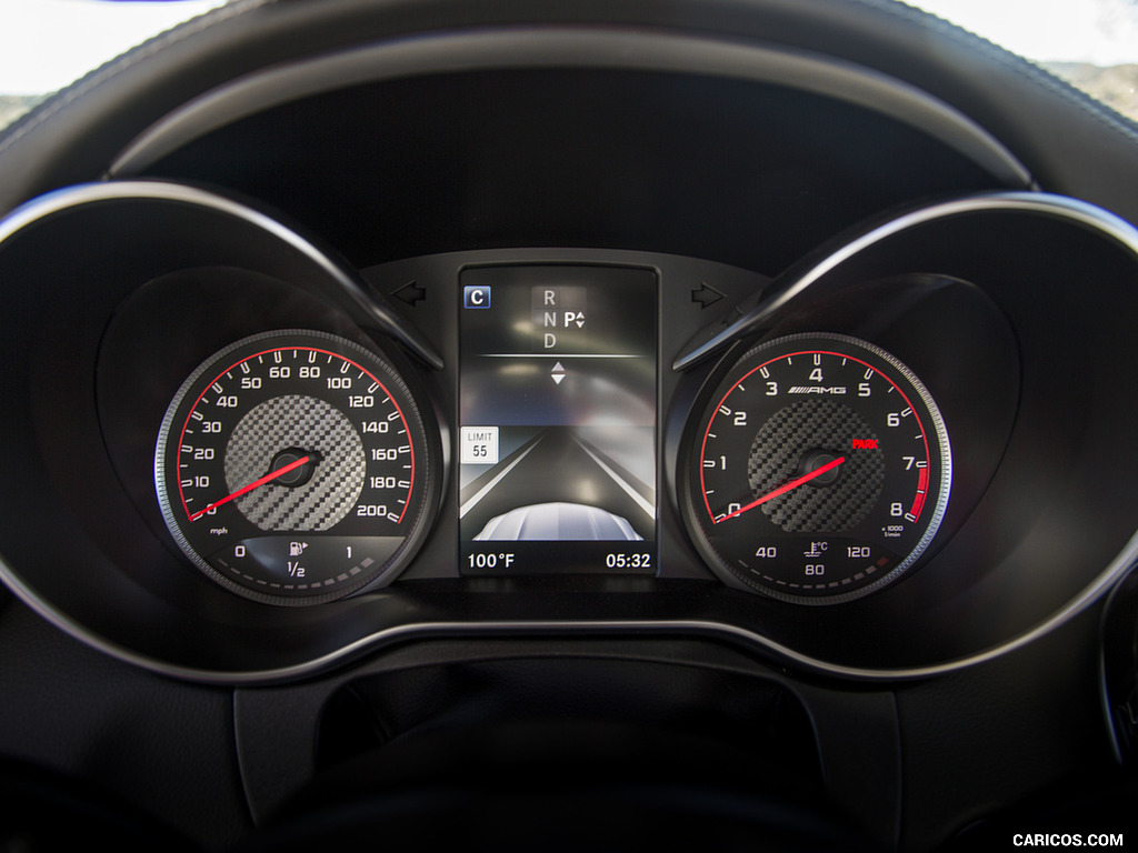 2017 Mercedes-AMG C63 S Coupe (US-Spec) - Instrument Cluster