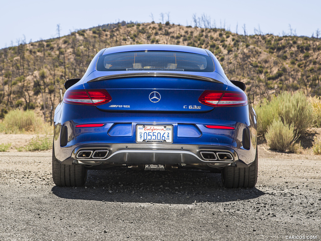 2017 Mercedes-AMG C63 S Coupe (US-Spec) - Rear