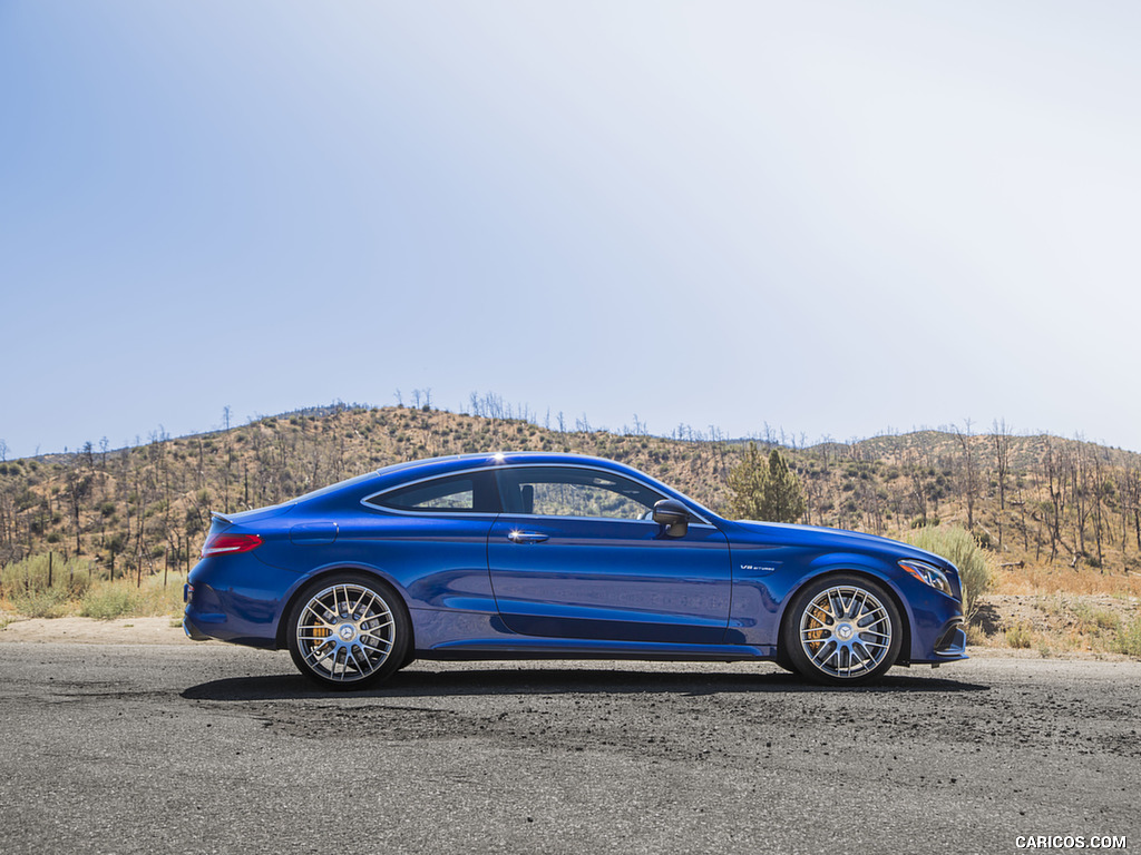 2017 Mercedes-AMG C63 S Coupe (US-Spec) - Side