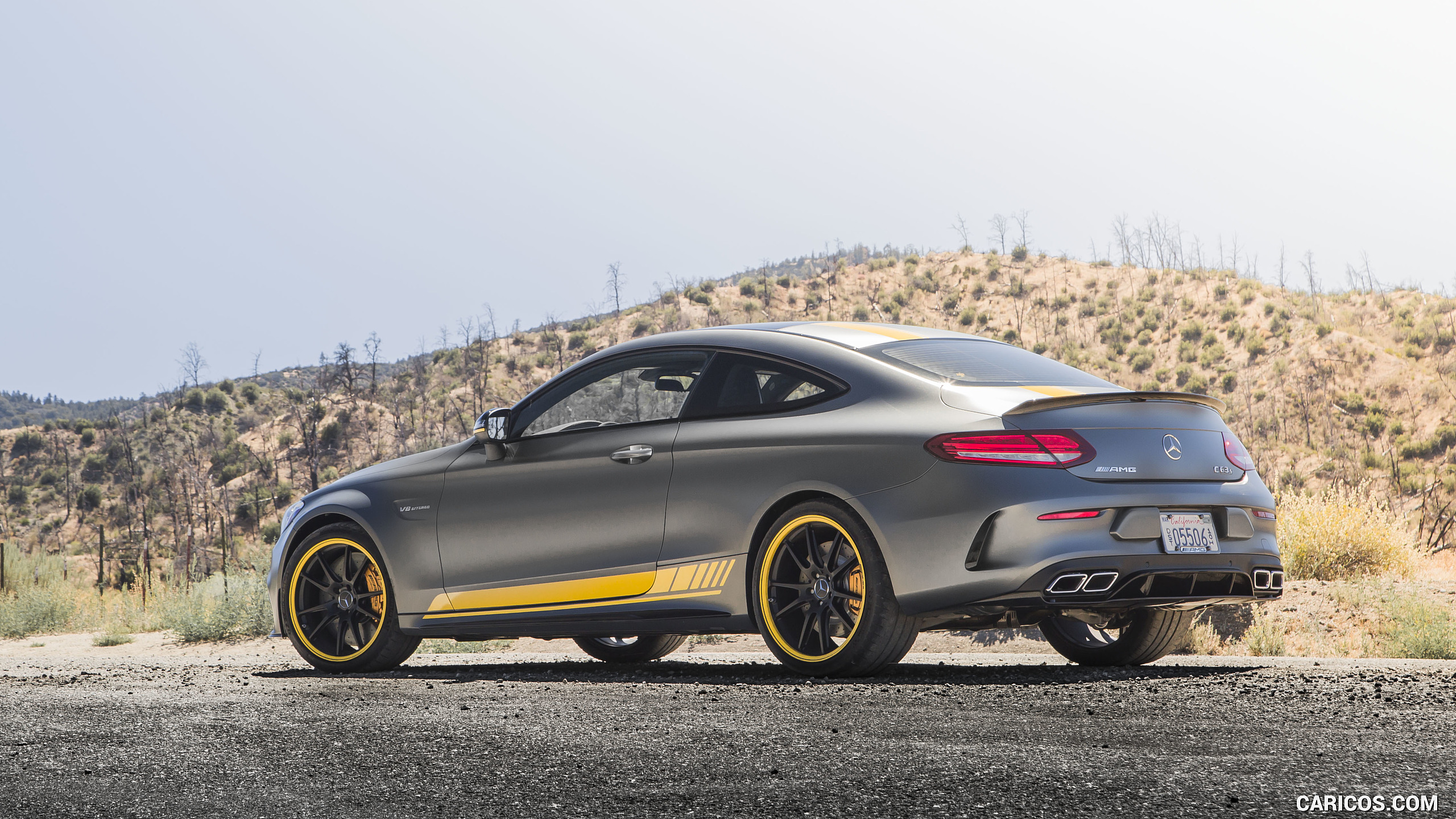 2017 Mercedes-AMG C63 S Coupe Edition One (US-Spec) - Rear Three-Quarter, #15 of 86