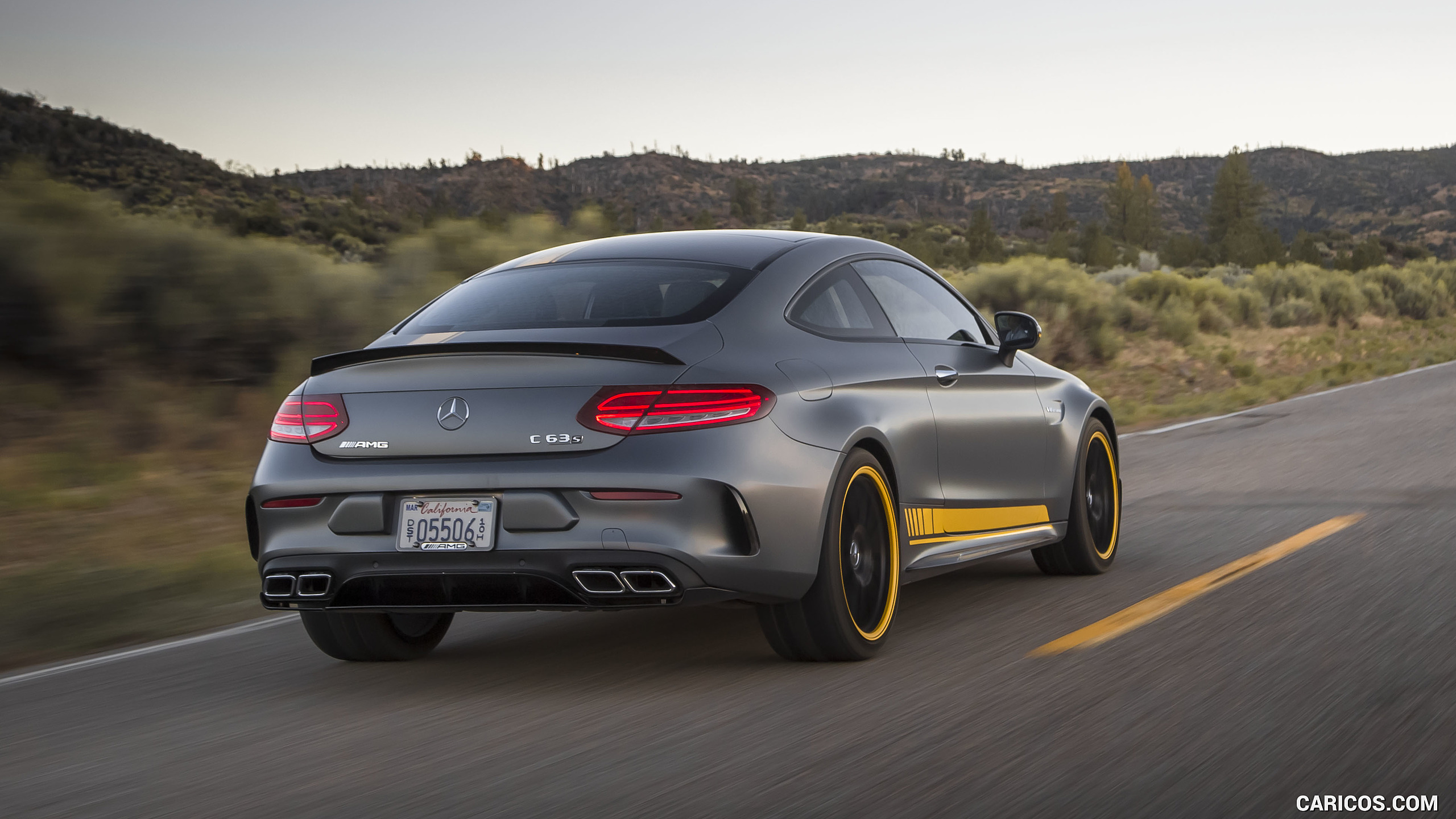 2017 Mercedes-AMG C63 S Coupe Edition One (US-Spec) - Rear Three-Quarter, #45 of 86