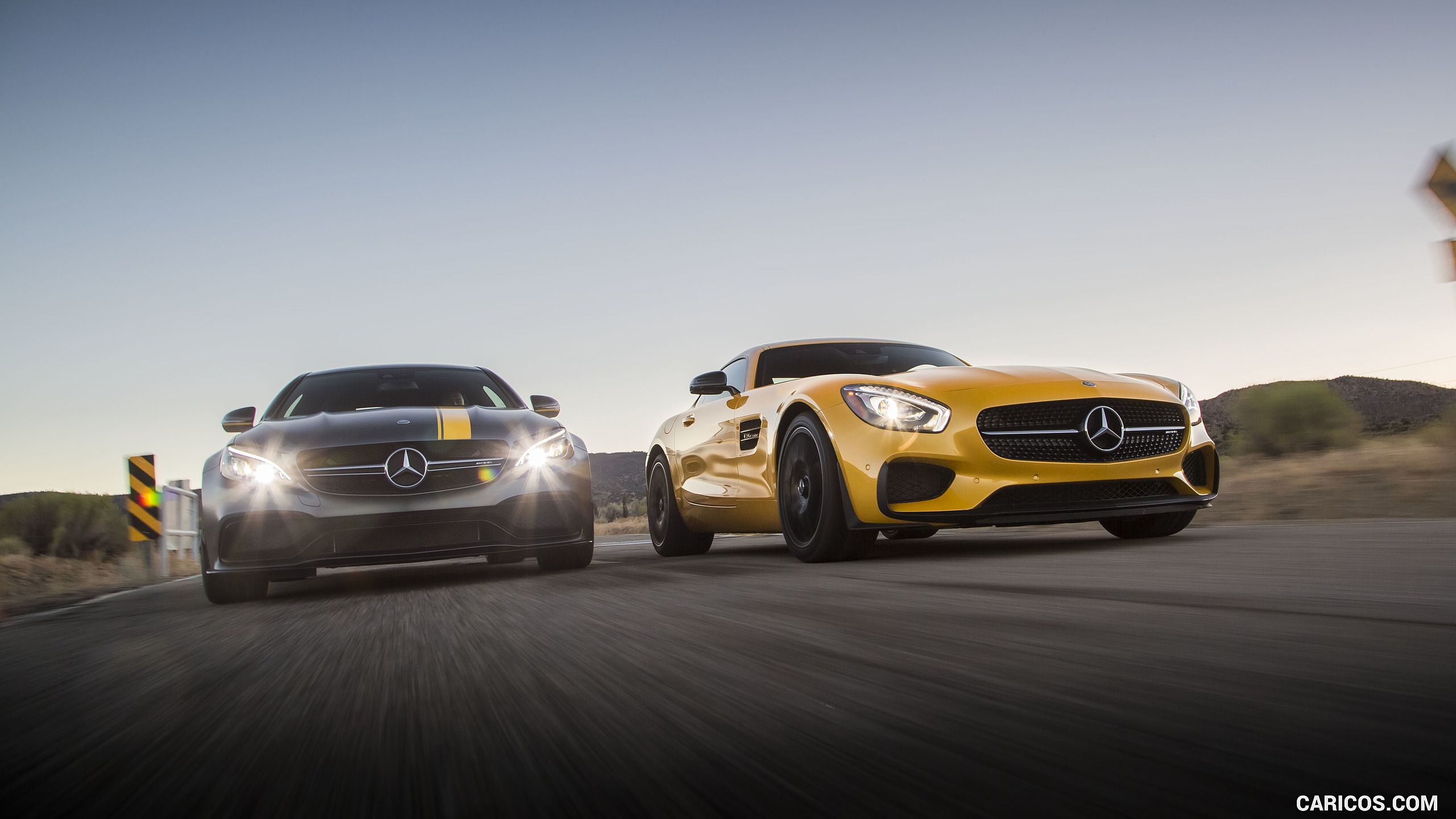 2017 Mercedes-AMG C63 S Coupe Edition One (US-Spec) and 2017 Mercedes-AMG GT S Coupe, #80 of 86