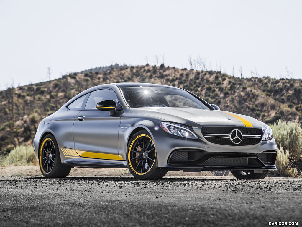 2017 Mercedes-AMG C63 S Coupe Edition One (US-Spec) - Front Three-Quarter