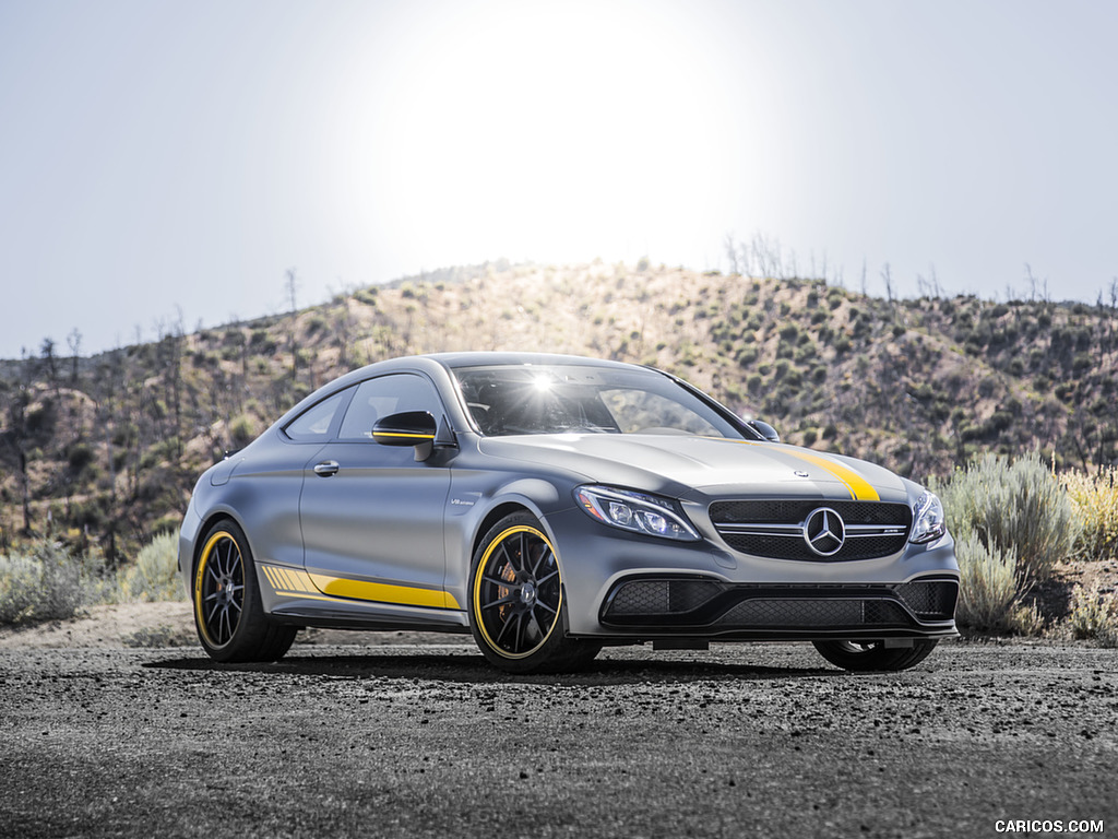 2017 Mercedes-AMG C63 S Coupe Edition One (US-Spec) - Front Three-Quarter