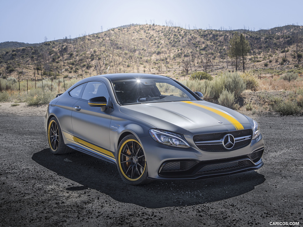 2017 Mercedes-AMG C63 S Coupe Edition One (US-Spec) - Front Three-Quarter