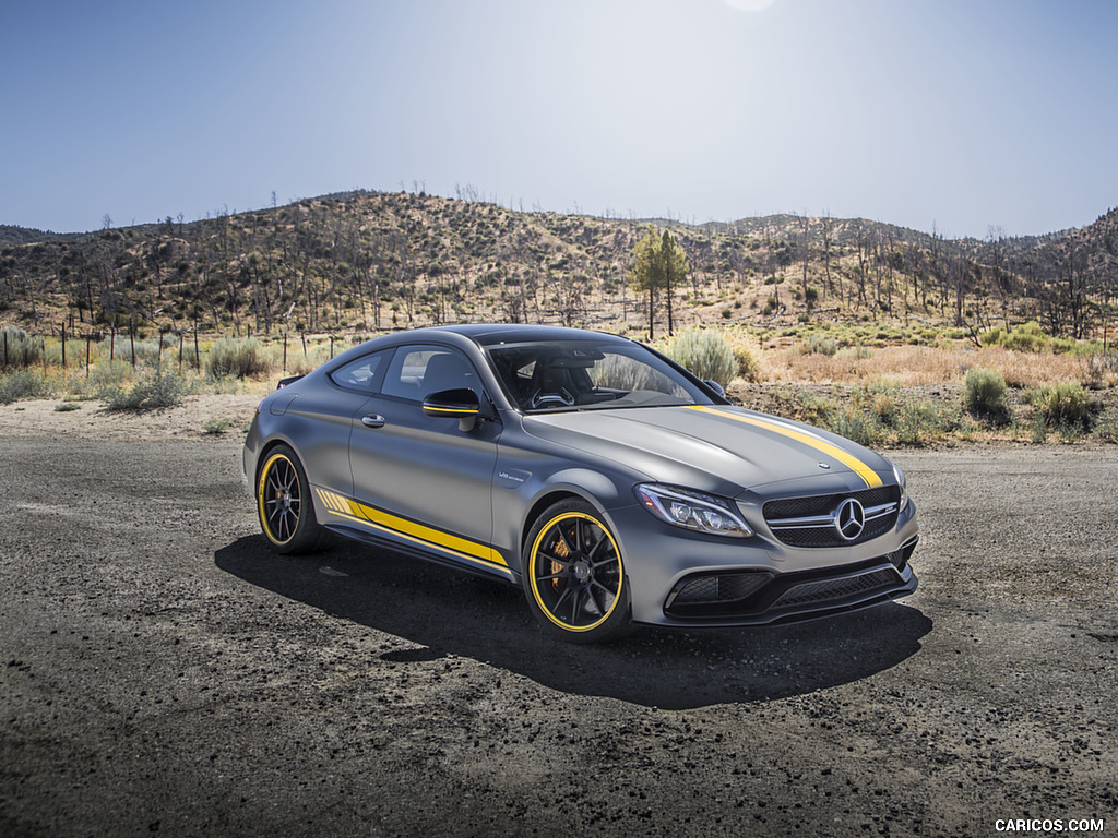 2017 Mercedes-AMG C63 S Coupe Edition One (US-Spec) - Front Three-Quarter