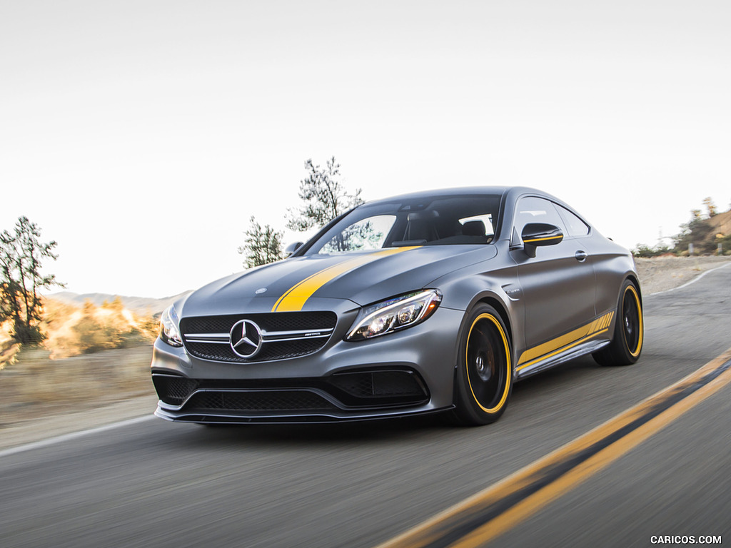 2017 Mercedes-AMG C63 S Coupe Edition One (US-Spec) - Front Three-Quarter